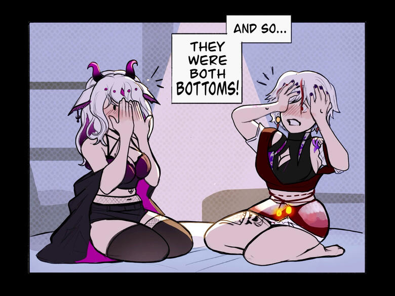 They were both bottoms